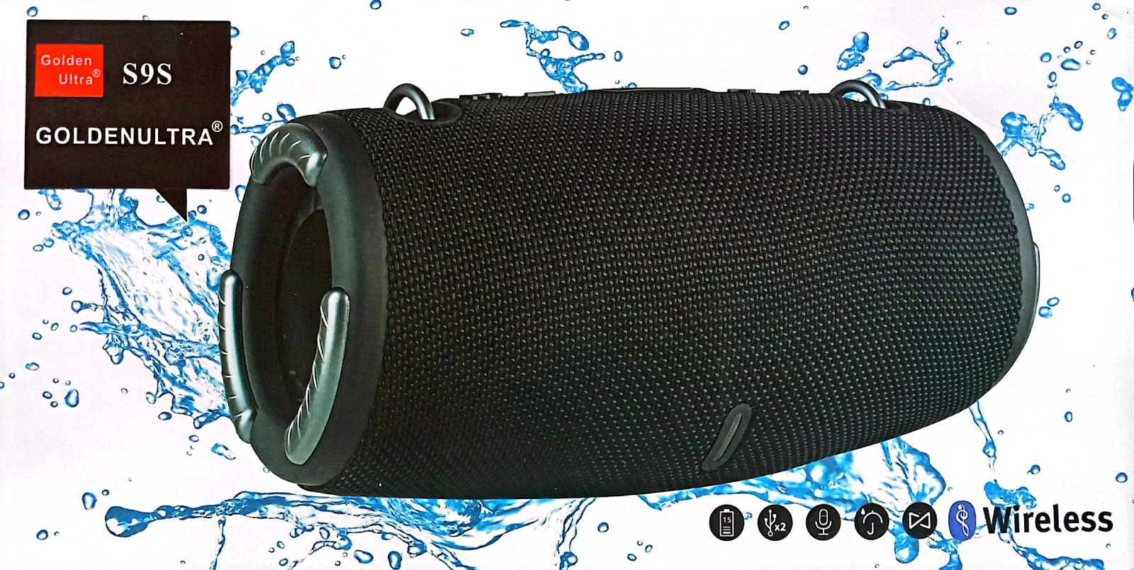 Miniatura 2 de Parlante Golden Ultra Bluetooth - COLOR: ROJO